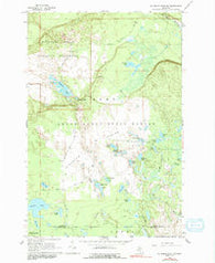 Au Sable Point SW Michigan Historical topographic map, 1:24000 scale, 7.5 X 7.5 Minute, Year 1966