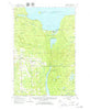 Au Train Michigan Historical topographic map, 1:62500 scale, 15 X 15 Minute, Year 1958