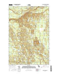Au Sable Point SE Michigan Current topographic map, 1:24000 scale, 7.5 X 7.5 Minute, Year 2017