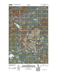 Au Sable Point SW Michigan Historical topographic map, 1:24000 scale, 7.5 X 7.5 Minute, Year 2011