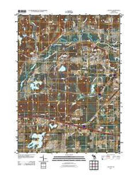 Augusta Michigan Historical topographic map, 1:24000 scale, 7.5 X 7.5 Minute, Year 2011