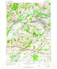 Augusta Michigan Historical topographic map, 1:24000 scale, 7.5 X 7.5 Minute, Year 1961