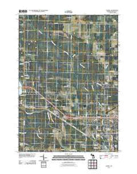 Averill Michigan Historical topographic map, 1:24000 scale, 7.5 X 7.5 Minute, Year 2011