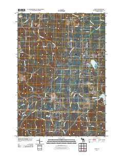 Avery Michigan Historical topographic map, 1:24000 scale, 7.5 X 7.5 Minute, Year 2011