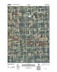 Avoca Michigan Historical topographic map, 1:24000 scale, 7.5 X 7.5 Minute, Year 2011