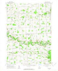 Avoca Michigan Historical topographic map, 1:24000 scale, 7.5 X 7.5 Minute, Year 1961