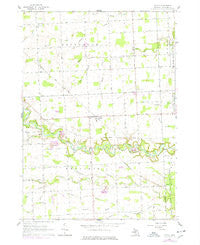 Avoca Michigan Historical topographic map, 1:24000 scale, 7.5 X 7.5 Minute, Year 1961