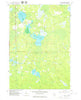 Backus Lake Michigan Historical topographic map, 1:24000 scale, 7.5 X 7.5 Minute, Year 1963