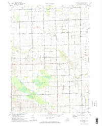 Bad Axe SE Michigan Historical topographic map, 1:24000 scale, 7.5 X 7.5 Minute, Year 1970