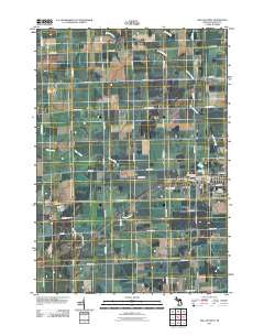 Bad Axe West Michigan Historical topographic map, 1:24000 scale, 7.5 X 7.5 Minute, Year 2011