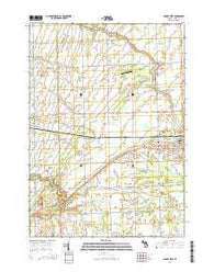 Bad Axe West Michigan Historical topographic map, 1:24000 scale, 7.5 X 7.5 Minute, Year 2014