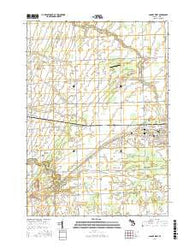 Bad Axe West Michigan Current topographic map, 1:24000 scale, 7.5 X 7.5 Minute, Year 2017