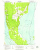Baie De Wasai Michigan Historical topographic map, 1:24000 scale, 7.5 X 7.5 Minute, Year 1951