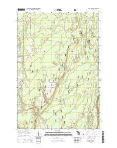 Baker Creek Michigan Historical topographic map, 1:24000 scale, 7.5 X 7.5 Minute, Year 2014