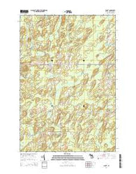 Banat Michigan Historical topographic map, 1:24000 scale, 7.5 X 7.5 Minute, Year 2014
