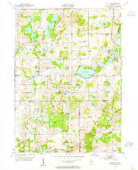 Banfield Michigan Historical topographic map, 1:24000 scale, 7.5 X 7.5 Minute, Year 1947