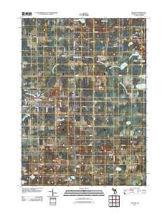 Bangor Michigan Historical topographic map, 1:24000 scale, 7.5 X 7.5 Minute, Year 2011