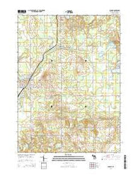 Bangor Michigan Historical topographic map, 1:24000 scale, 7.5 X 7.5 Minute, Year 2014