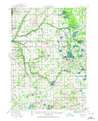 Bangor Michigan Historical topographic map, 1:62500 scale, 15 X 15 Minute, Year 1927
