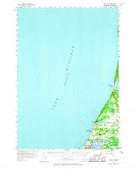 Bar Lake Michigan Historical topographic map, 1:62500 scale, 15 X 15 Minute, Year 1956