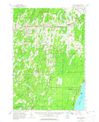 Bark River Michigan Historical topographic map, 1:62500 scale, 15 X 15 Minute, Year 1963