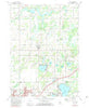 Bath Michigan Historical topographic map, 1:24000 scale, 7.5 X 7.5 Minute, Year 1972