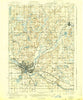 Battle Creek Michigan Historical topographic map, 1:62500 scale, 15 X 15 Minute, Year 1918