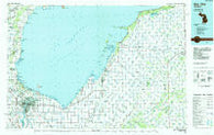 Bay City Michigan Historical topographic map, 1:100000 scale, 30 X 60 Minute, Year 1984