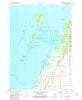 Bay Port West Michigan Historical topographic map, 1:24000 scale, 7.5 X 7.5 Minute, Year 1970