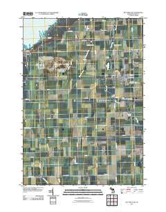 Bay Port East Michigan Historical topographic map, 1:24000 scale, 7.5 X 7.5 Minute, Year 2011