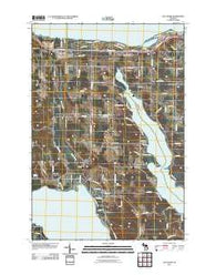 Bay Shore Michigan Historical topographic map, 1:24000 scale, 7.5 X 7.5 Minute, Year 2011