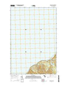 Beacon Hill Michigan Historical topographic map, 1:24000 scale, 7.5 X 7.5 Minute, Year 2014