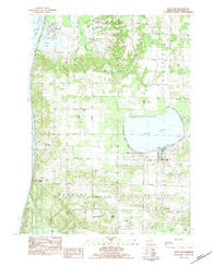 Bear Lake Michigan Historical topographic map, 1:24000 scale, 7.5 X 7.5 Minute, Year 1983
