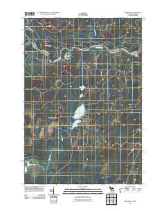 Bear Point Michigan Historical topographic map, 1:24000 scale, 7.5 X 7.5 Minute, Year 2011