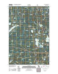 Beaton Michigan Historical topographic map, 1:24000 scale, 7.5 X 7.5 Minute, Year 2011