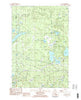 Beaton Michigan Historical topographic map, 1:25000 scale, 7.5 X 7.5 Minute, Year 1982