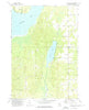 Beaver Lake Michigan Historical topographic map, 1:24000 scale, 7.5 X 7.5 Minute, Year 1972