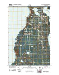 Beaver Island North Michigan Historical topographic map, 1:24000 scale, 7.5 X 7.5 Minute, Year 2011