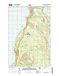 Beaver Island North Michigan Historical topographic map, 1:24000 scale, 7.5 X 7.5 Minute, Year 2014