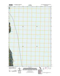 Beaver Island North OE E Michigan Historical topographic map, 1:24000 scale, 7.5 X 7.5 Minute, Year 2011