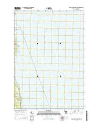 Beaver Island North OE E Michigan Historical topographic map, 1:24000 scale, 7.5 X 7.5 Minute, Year 2014