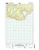 Beaver Island South Michigan Current topographic map, 1:24000 scale, 7.5 X 7.5 Minute, Year 2016