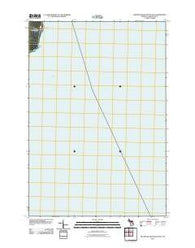 Beaver Island South OE E Michigan Historical topographic map, 1:24000 scale, 7.5 X 7.5 Minute, Year 2011