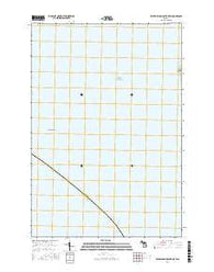 Beaver Island South OE W Michigan Current topographic map, 1:24000 scale, 7.5 X 7.5 Minute, Year 2016