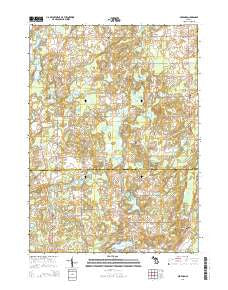 Bedford Michigan Historical topographic map, 1:24000 scale, 7.5 X 7.5 Minute, Year 2014
