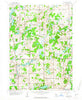 Bedford Michigan Historical topographic map, 1:24000 scale, 7.5 X 7.5 Minute, Year 1961