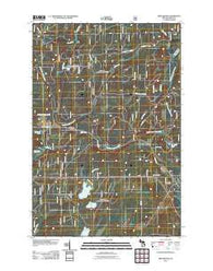 Beechwood Michigan Historical topographic map, 1:24000 scale, 7.5 X 7.5 Minute, Year 2011