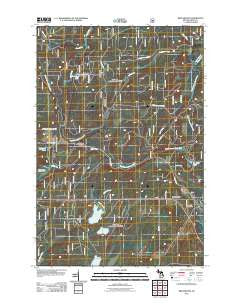 Beechwood Michigan Historical topographic map, 1:24000 scale, 7.5 X 7.5 Minute, Year 2011