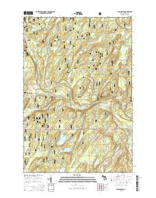 Beechwood Michigan Historical topographic map, 1:24000 scale, 7.5 X 7.5 Minute, Year 2014