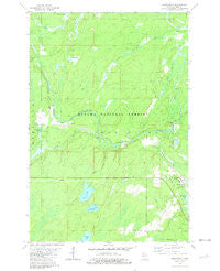 Beechwood Michigan Historical topographic map, 1:24000 scale, 7.5 X 7.5 Minute, Year 1981